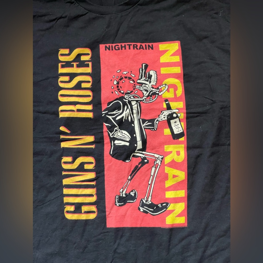 Guns N’ Roses Night Rain concert Tour Tee - Picture 2 of 4